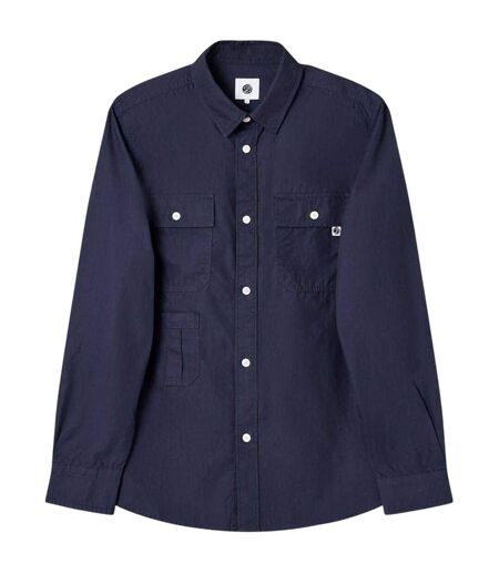 Chemise Manches Longues Brentwood Homme Bleu Marine Pretty Green