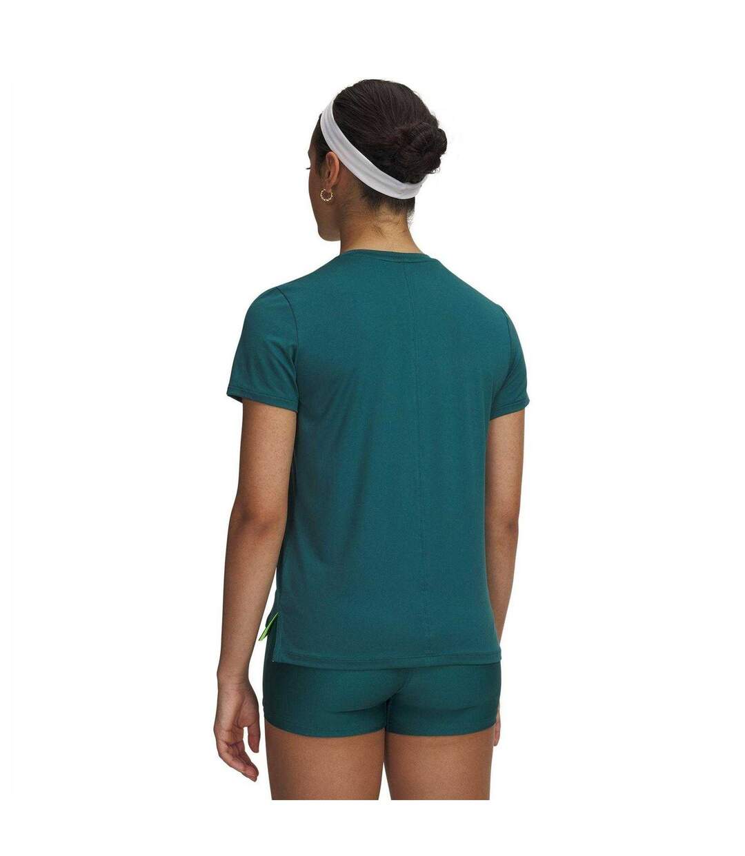 Womens/ladies Vanish Logo T-shirt Green Under Armour-2