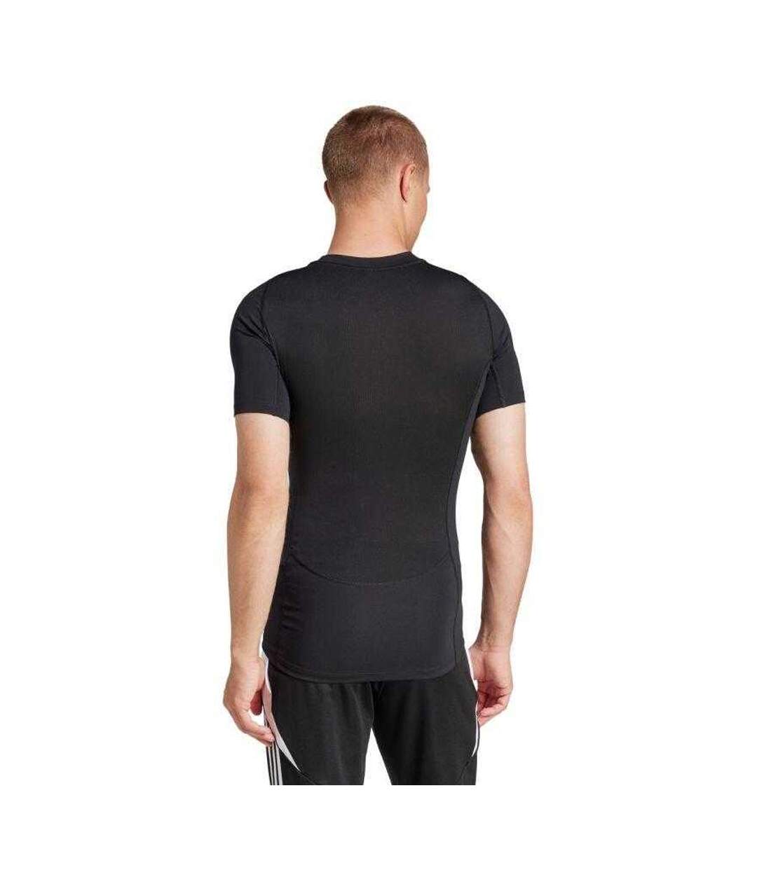 T-shirt Manches Courtes Homme Noir Adidas-3
