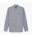 Chemise homme gris acier / blanc Lyle & Scott Lyle & Scott