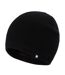 Unisex Adult Vail Ribbed Wool Beanie Black Nevica-1