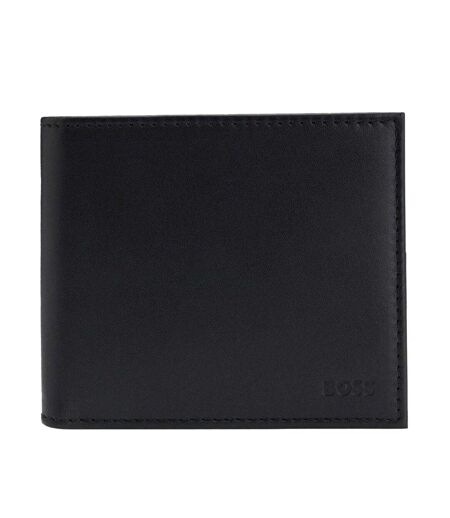 Randy Bi-fold Leather Wallet One Size Black Boss