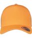 Chapeau Camionneur Orange Néon Flexfit-1