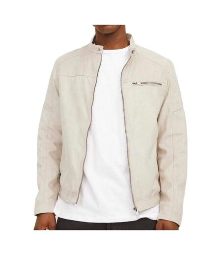 Veste Suédine Beige Homme Jack & Jones Tano - L