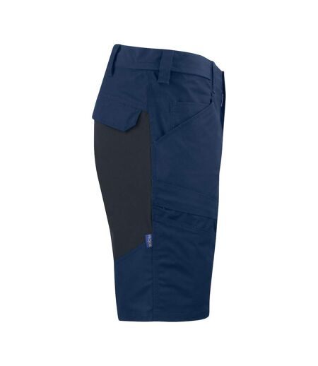 Projob Mens Stretch Cargo Shorts (Navy Blue) - UTUB786