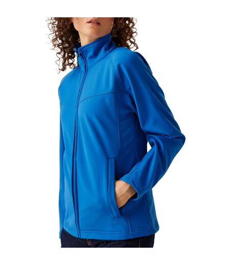 Regatta Ladies Uproar Softshell Wind Resistant Jacket (Oxford Blue) - UTRG1491