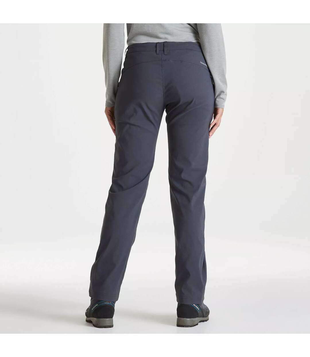 Pantalon De Randonnée Kiwi Pro Femme Gris Foncé Craghoppers-3