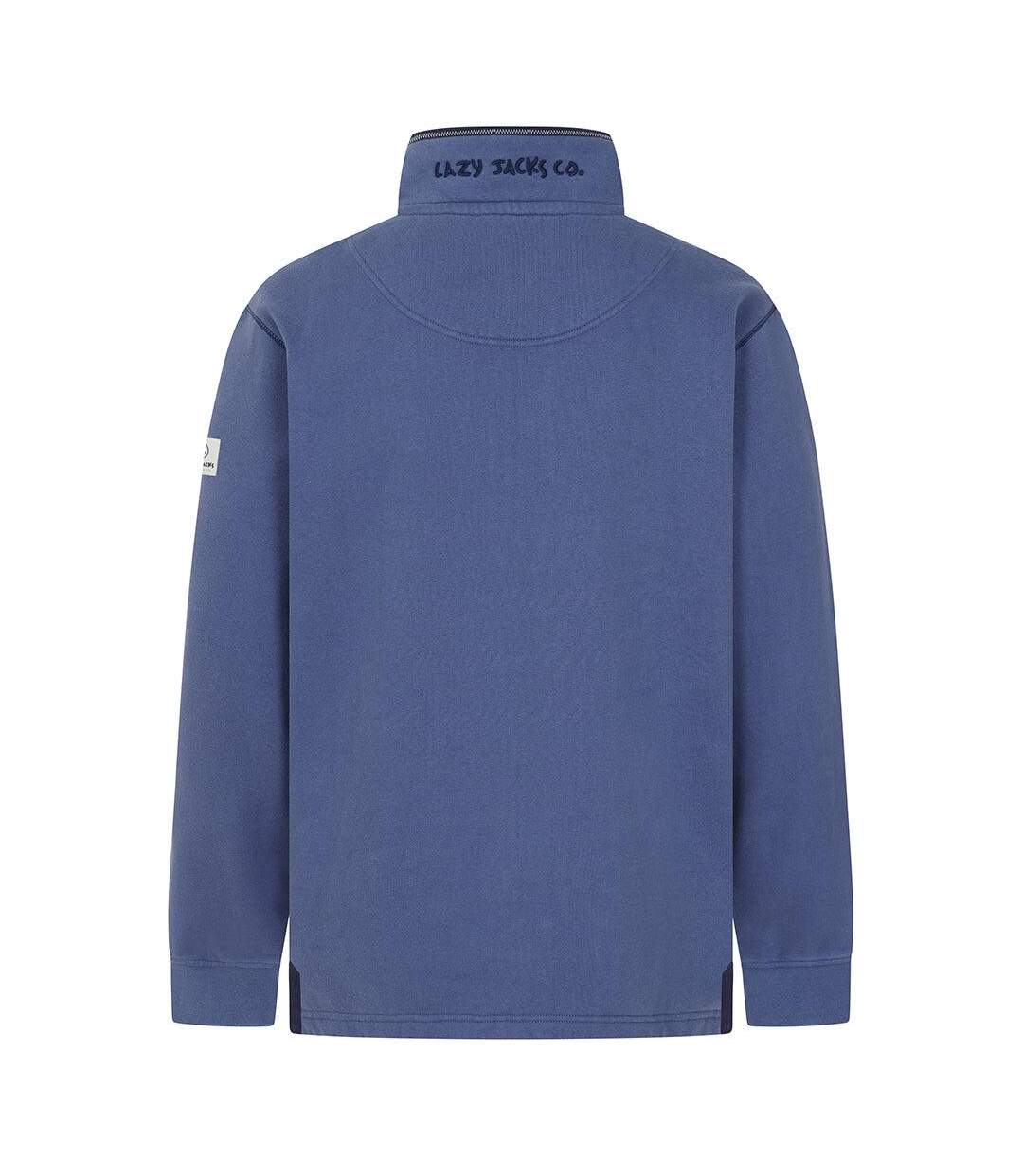 Sweat Homme Bleu Denim Lazy Jacks-3