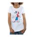 Disney T-shirt en coton Goofy pour femmes/femmes (Blanc) - UTBI31284-3