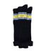 3 Pack Mens Wool Kilt Socks | Knee High Turnover Cuff Warm Long Socks-2