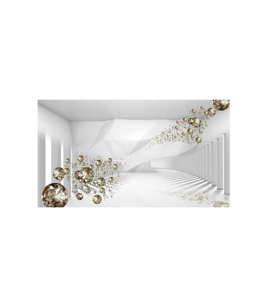 Papier Peint XXL Corridor of Diamonds 280x500cm-2