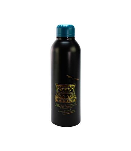 Harry Potter Steel 23.6floz Water Bottle (Black/Gold) (One Size) - UTBS3726