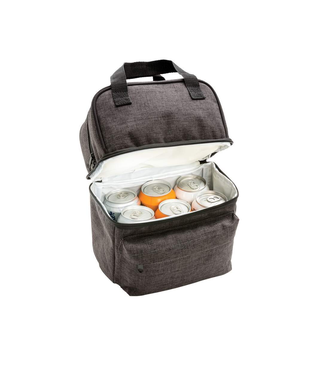 8l cooler bag 28cm x 25cm x 16cm grey XD Collection-4