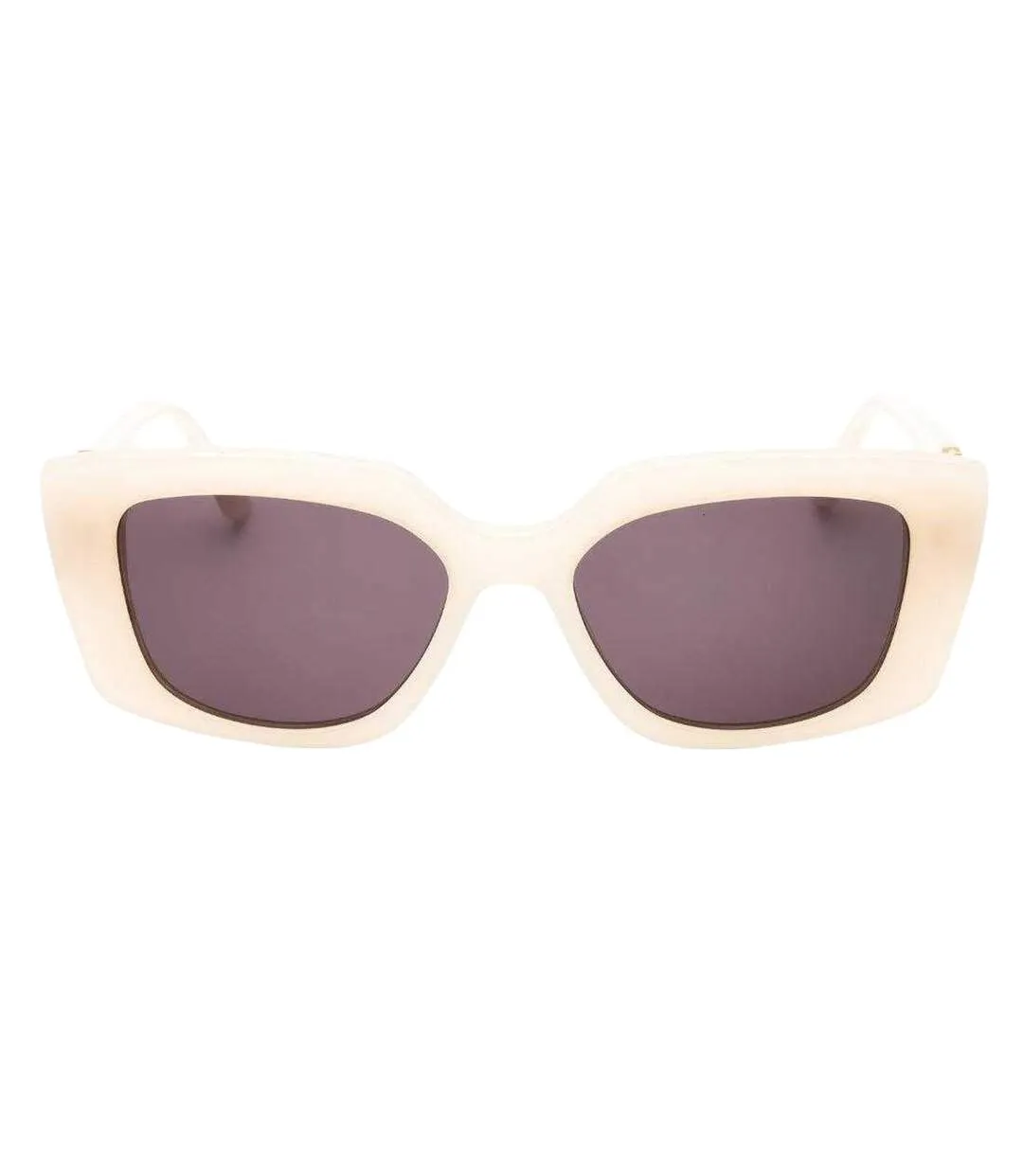 Womens/ladies Square Sunglasses One Size Milk White Karl Lagerfeld-2