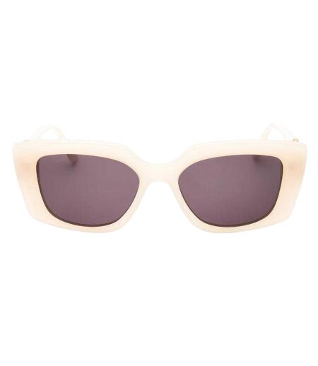 Womens/ladies Square Sunglasses One Size Milk White Karl Lagerfeld