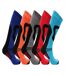 Pack Of 5  Mens Thermal Ski Socks  Multicoloured Soxy-3