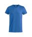T-shirt Basic Homme Bleu Roi Clique-1