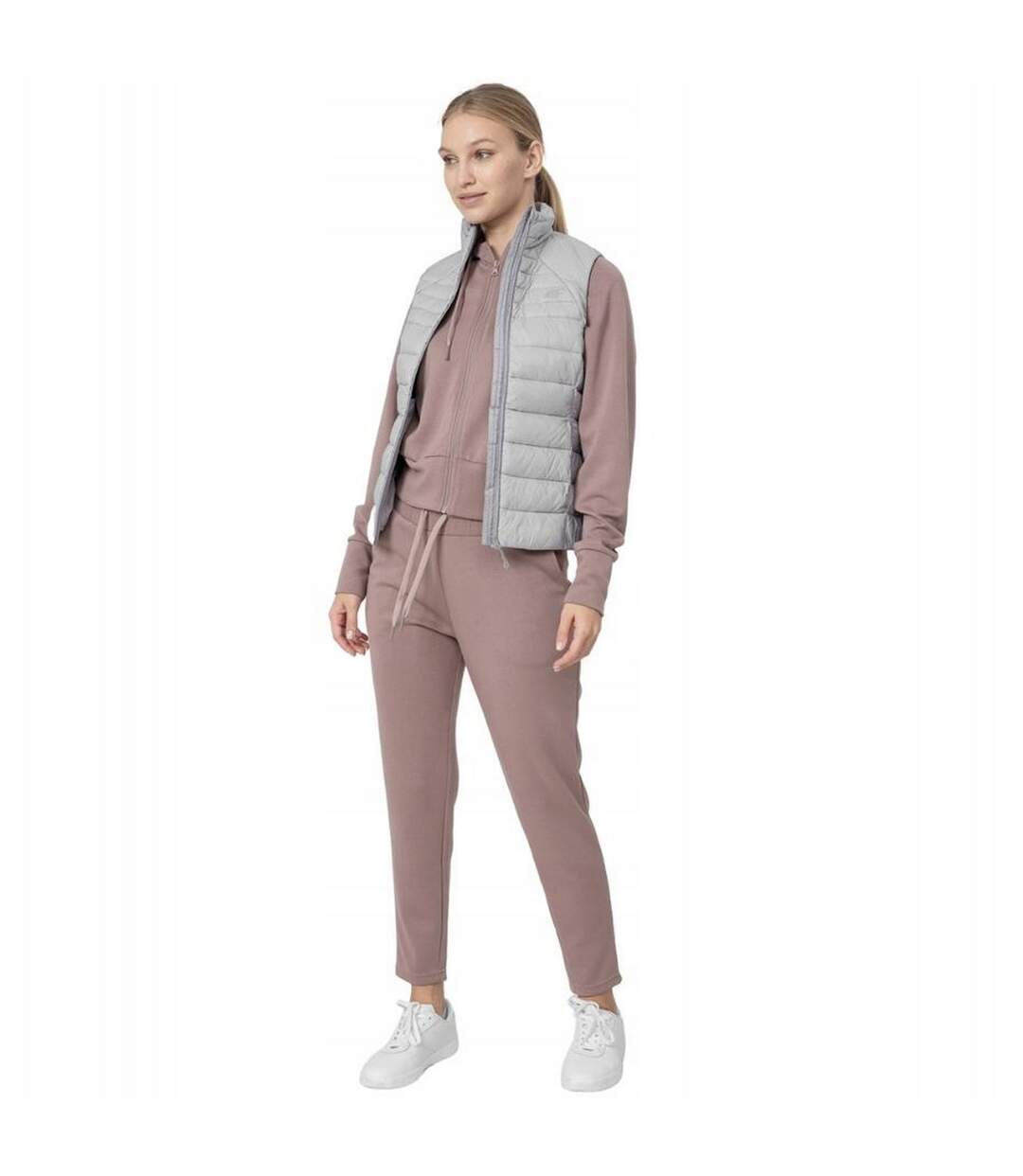 Doudoune Sans Manches H4z22 Femme Gris 4F-4