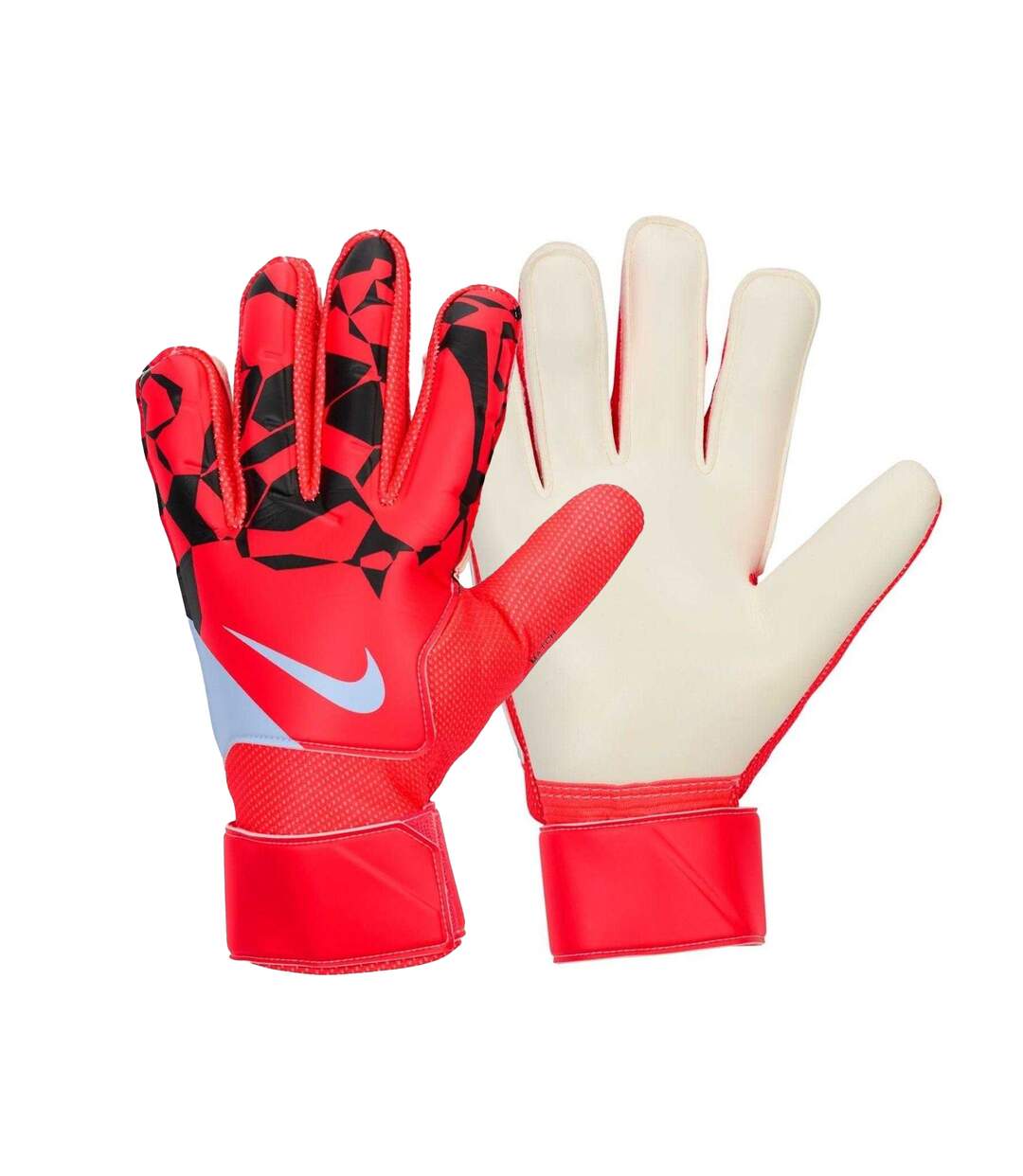 Gants De Gardien De But Gardien De But Match Adulte Rouge Noir Nike-4