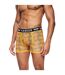 Pack of 7  Mens florid boxer shorts  yellow Kandor-2