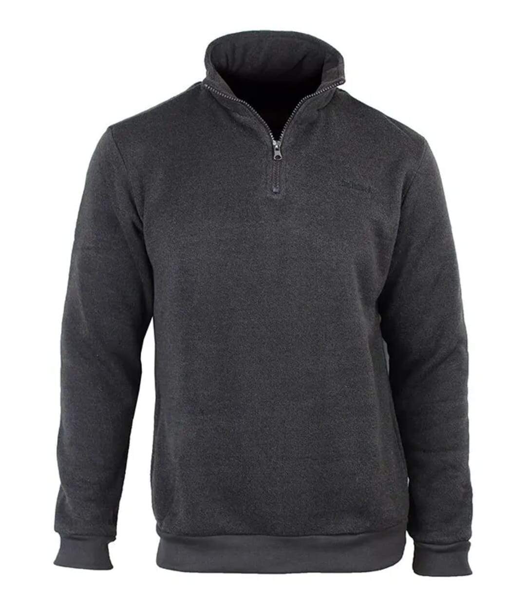 Sweat col montant zippé en polaire CHARLY2-1