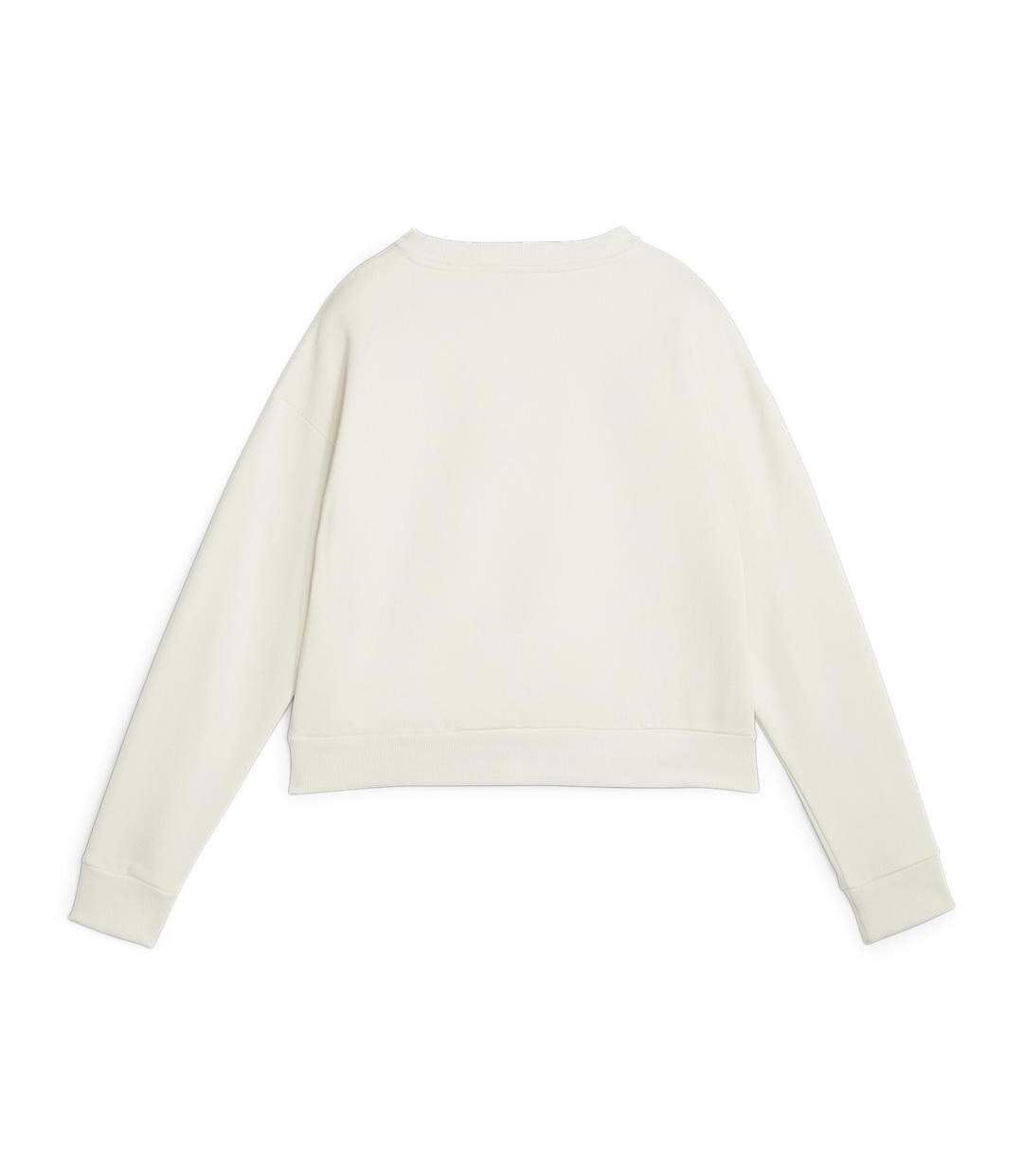Sweat beige femme puma 676801 - l-2