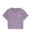 T-Shirt violet femme puma classics-1