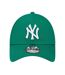 Casquette Baseball Motif/style New York Yankees 9forty Femme Vert New Era-1