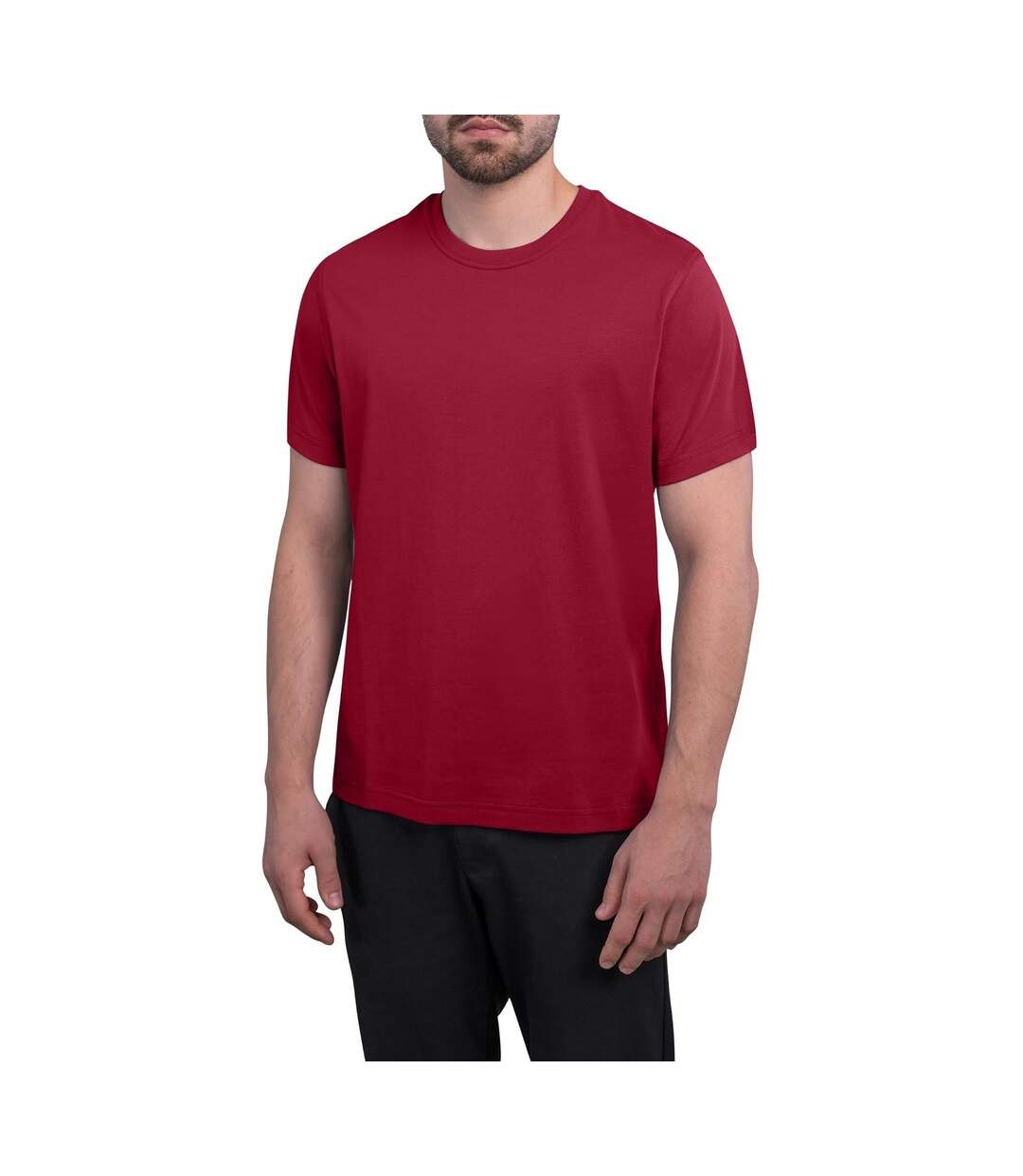T-shirt Luxury Homme Bordeaux HRM-1
