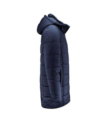 Mens Nordmont Long Jacket Navy James Harvest