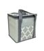 Home & Living Moroccan Cooler Bag (Gray/White) (One Size) - UTRW9026
