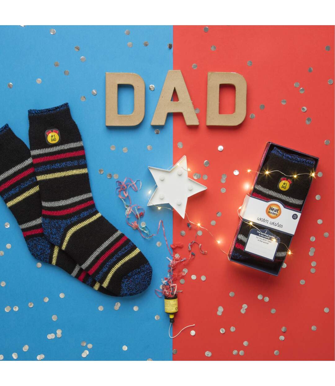 Chaussettes Homme Thermique pour Membre de Famille-5