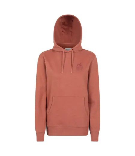 Womens/ladies Spirit Of Adventure Printed Hoodie Rust Mountain Warehouse