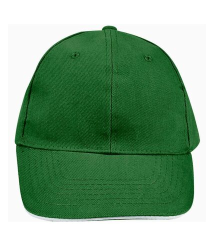 Casquette de baseball buffalo unisexe vert/blanc SOLS