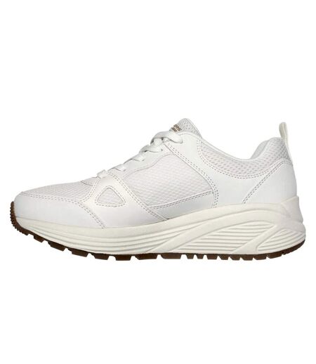 Womens/ladies bobs sparrow 2.0 retro trainers off white Skechers