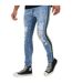 Jean Motif/style Usé Homme Bleu Brave Soul-2