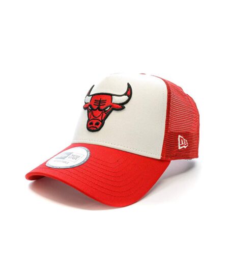 Chicago Bull Casquette Blanc/Rouge Homme New Era Truck Chibul - OSFM