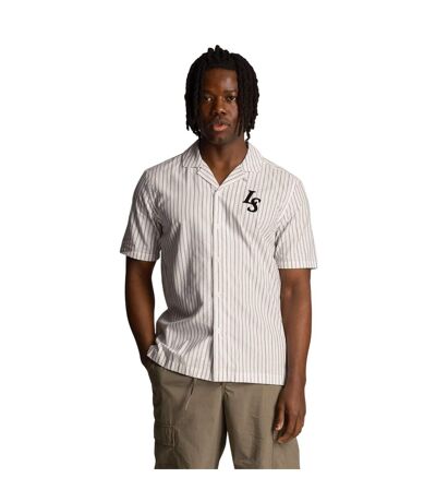 Chemise Motif Fines Rayures Homme Blanc Lyle & Scott