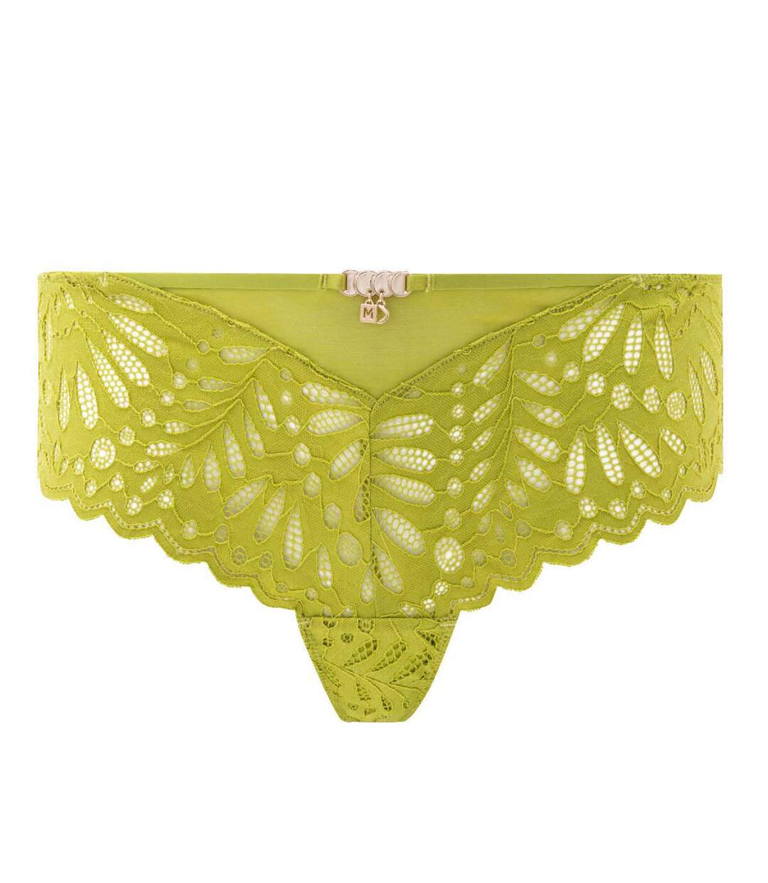 Shorty tanga vert Amelie-1