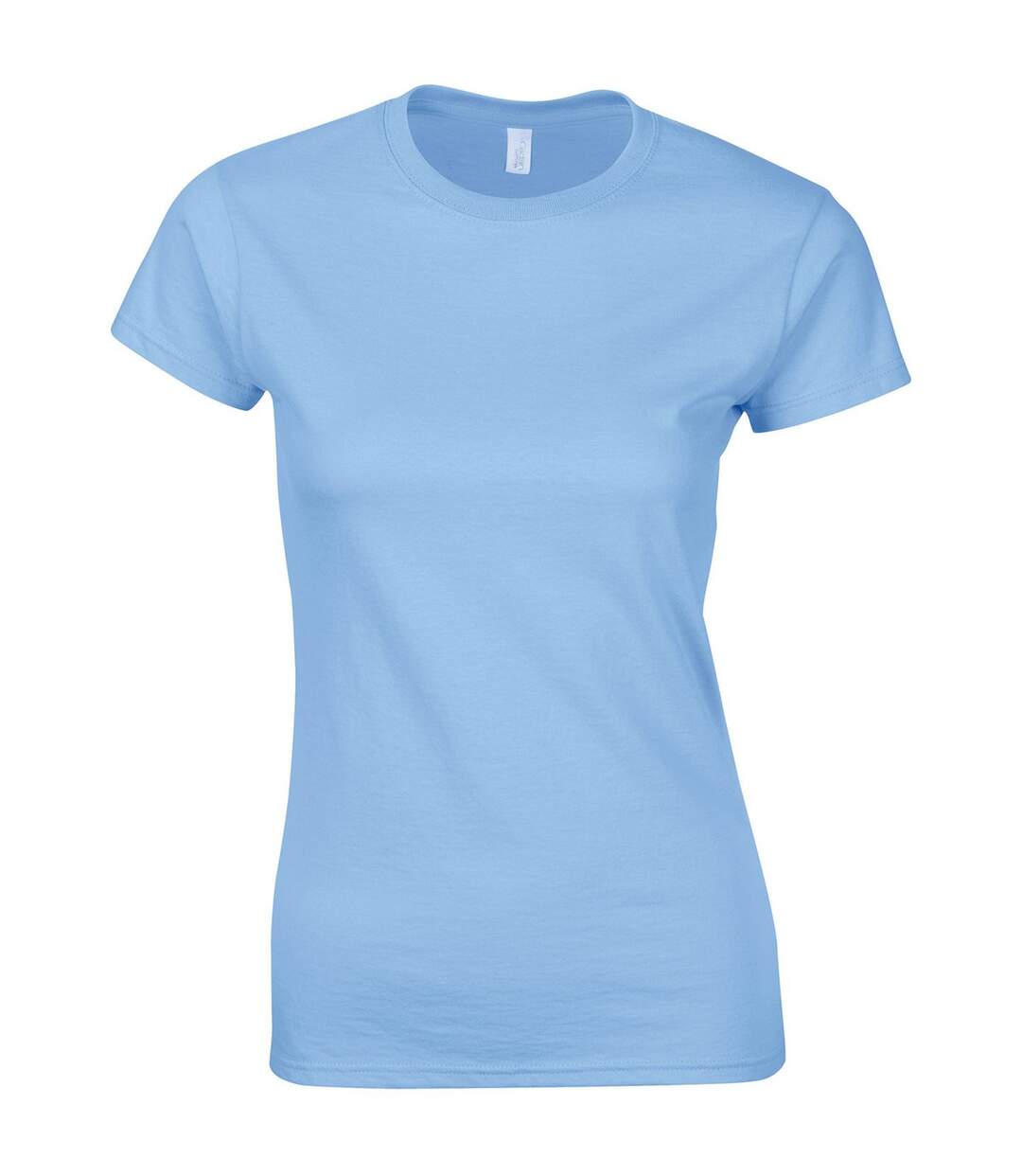 T-shirt softstyle femme bleu clair Gildan