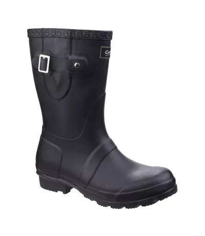Womens Windsor Short Waterproof Wellington Boots Black Cotswold