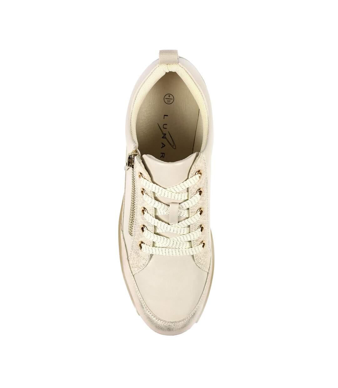 Baskets Kiley Femme Beige Lunar-4