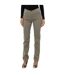 Regular fit stretch fabric long pants 6Y5J18-5N0RZ woman