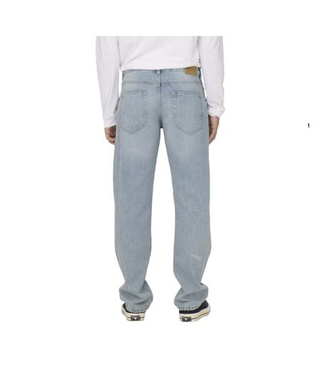 Jean Droit Bleu Homme Only & Sons Sedge - W28-L32