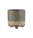 Cache-Pot en Céramique Mosaïque 17cm Gris