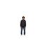 Mens Harporcrate Hooded Jacket Black Weekend Offender-1