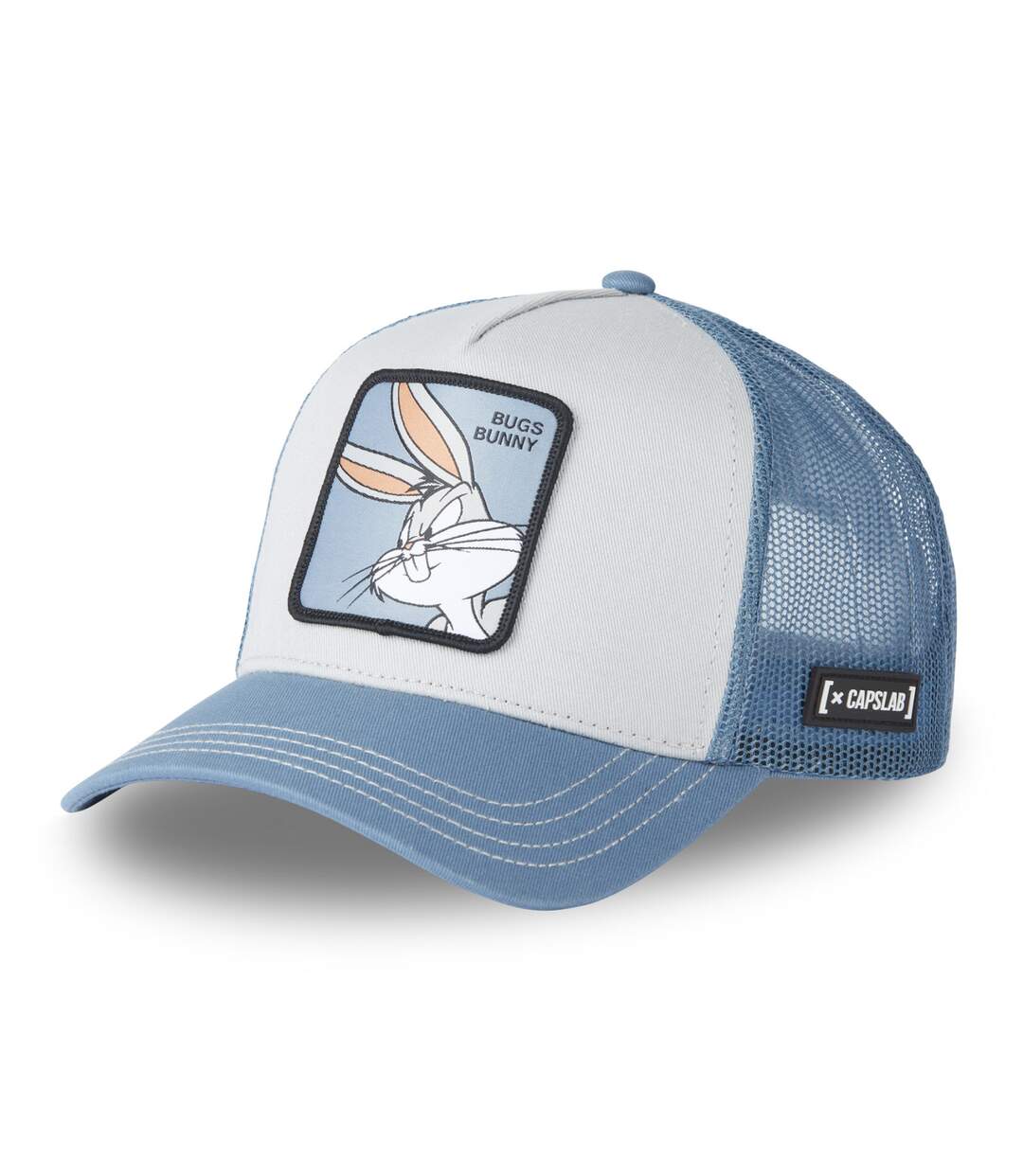 Casquette trucker avec filet et patch Looney Tunes Bugs Bunny 2 Capslab-1