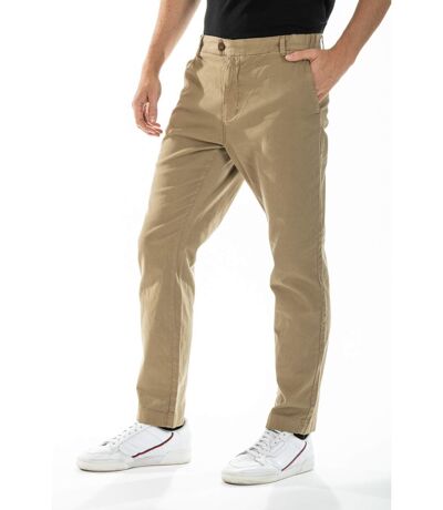 Pantalon chino taille élastiquée EPANT vert