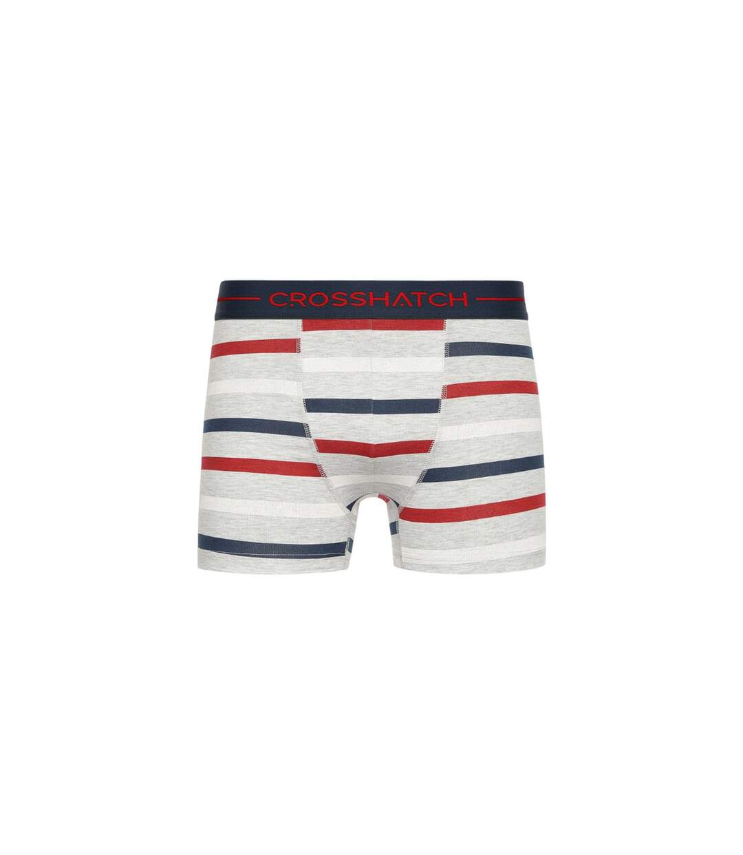 Boxers warbler homme rouge / gris / bleu marine Crosshatch-2