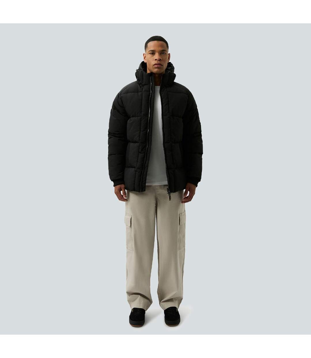 Mens Bastien Hoodie Black Patrick-1